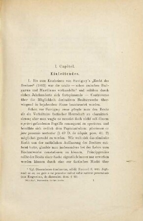 Succession in den Besitz nach römischem und heutigem Recht : civilistische Untersuchung