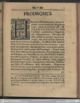Prodromus