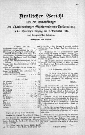 3. November 1915