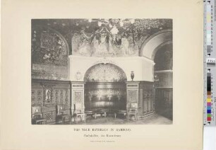 Rathskeller, der Rosenkranz : das neue Rathhaus in Hamburg