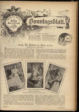 Ausgabe vom Sonntag, den 03. Januar 1904.