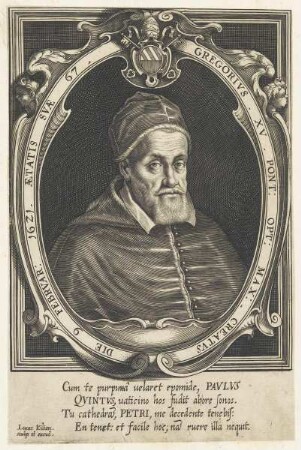 Bildnis des Gregorivs XV.