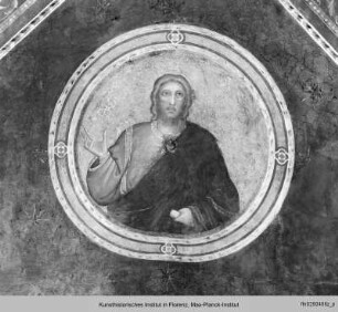 Christus. Lazarus, Maria und Martha - Gewölbebilder: Christus. Lazarus, Maria und Martha