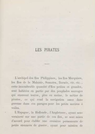 Les pirates