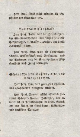 Kameralwissenschaft