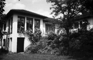 Freiburg i. Br.: Haus Sonnhalde, Gartenansicht