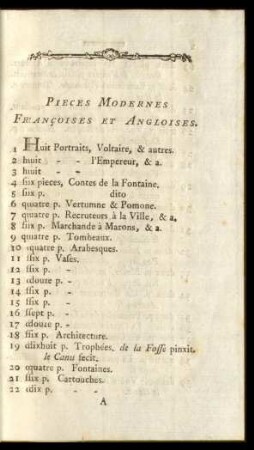 Pieces Modernes Francoises Et Angloises