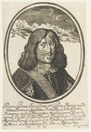 Bildnis des August von Sachsen-Weißenfels
