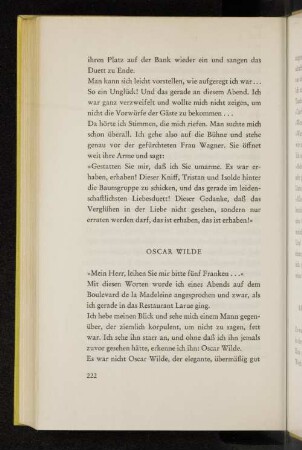 Oscar Wilde