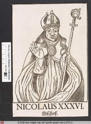 Nicolaus XXXVI. Bischoff.
