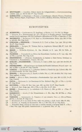 Kunststätten (Nr. 178-199)