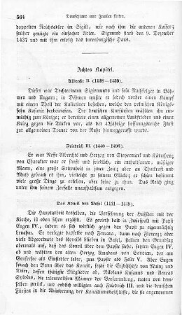 Achtes Kapitel