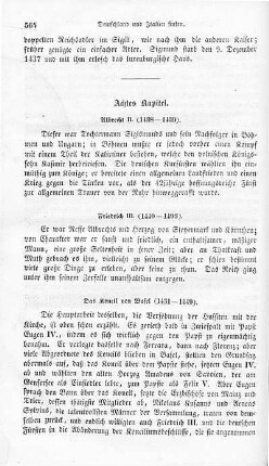 Achtes Kapitel
