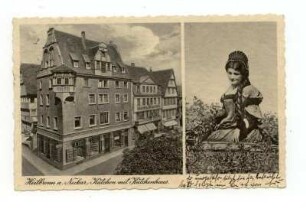 Käthchen mit Käthchenhaus