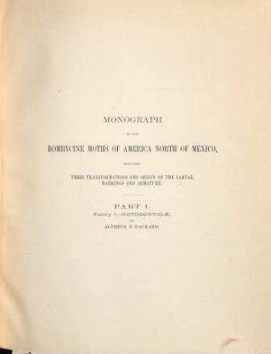 Memoirs of the National Academy of Sciences. 7. 1895