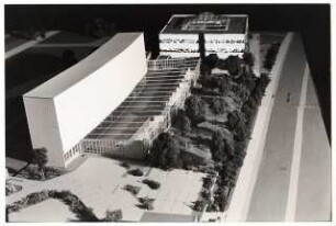 Amerika-Gedenkbibliothek, Berlin-Kreuzberg Erweiterung: Modell