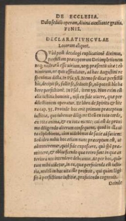 Declaratiunculae Locorum aliquot.