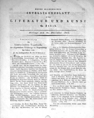 1805-12-30 : 60. Stück