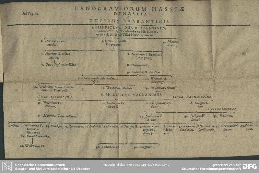 Landgraviorum Hassiae Dynastia E Ducibus Brabantinis