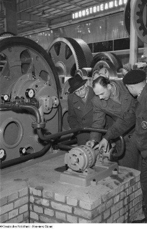 Messestände für Industrieanlagen auf der Leipziger Frühjahrsmesse