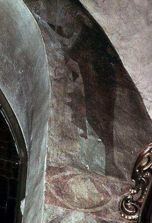 Figürliche und ornamentale Freskenreste