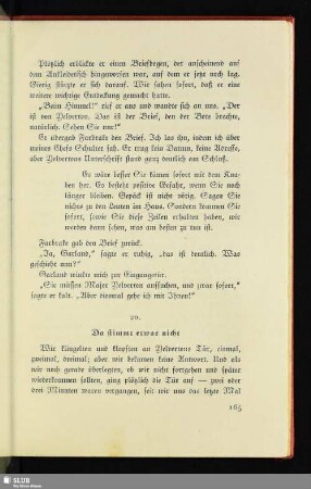 20. Da stimmt etwas nicht