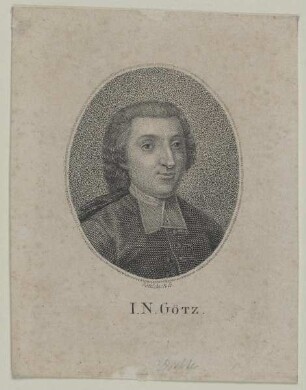 Bildnis des I. N. Götz