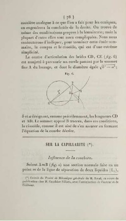 Sur la capillarité.