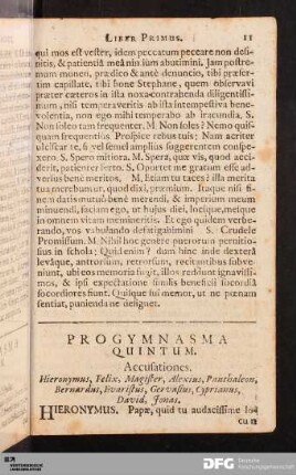 Progymnasma Quintum. Accusationes.