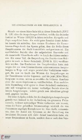 19: Die Ausgrabungen an der Enneakrunos, 2