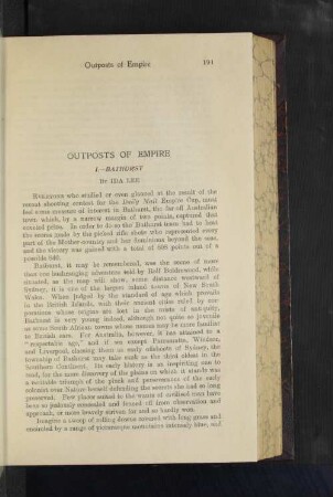 Outposts of Empire