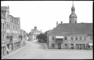 Radeburg. Markt und Albertstraße
