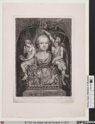 Bildnis Gotthold Ephraim Lessing
