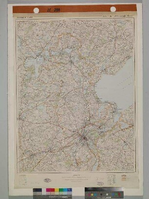Karte vom Kreis Eutin und der Hansestadt Lübeck