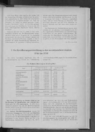 Die Wohnbevölkerung im Bundesgebiet