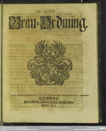 Brau-Ordnung