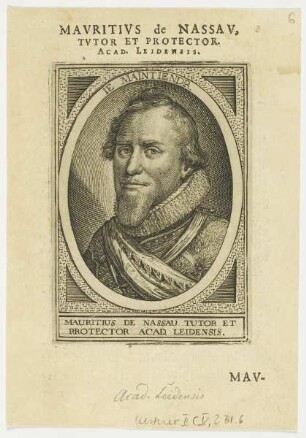 Bildnis des Mauritius de Nassau