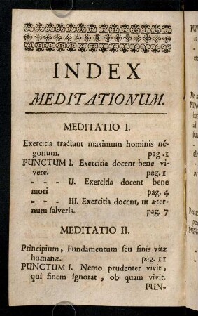 3v-5v, Index Meditationum