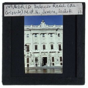 Madrid, Palacio Real : Fassadendetail