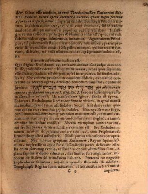 Reḥavʿām seu Rechabeami Regis Israelitarum Vita, E I. Regum XII. Dissertatione HistoricoTheologica Descripta Et Examini Publico Exposita, In Celeberrima Leucorea, Sub Praesidio ... Dn. Aegidii Strauchs ... a M. Francisco Polcken Vratisl. Siles. D. XVI. Iunii A.O.R. M.DC.LXIX. In Auditorio Maiori