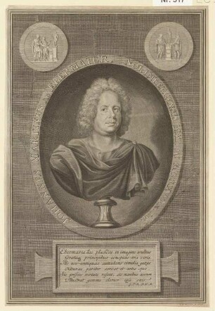 Johannes Martinus von Ebermaier, Nürnberger; geb. 10.01.1665