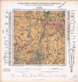 [1187] Pobethen, Geologische Karte von Preußen und benachbarten Bundesstaaten