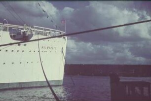 Passagierschiff "Milwaukee" : Passagierschiff "Milwaukee" (1929; Blohm und Voss) der Hamburg-Amerika Linie (HAL)