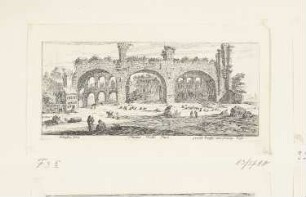 Tempio della Pace, Blatt 5 der Folge "Antiche e moderne vedute di Romæ"
