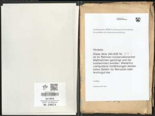 Reparaturen an Domänengebäuden