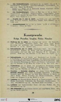 Kunstgewerbe (Nr. 768-796)