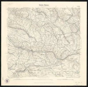 Äquidistantenkarte 118 : Section Nassau, 1906 : Section Nassau. - 1:25000. - Leipzig: Giesecke & Devrient, 1906. - 1 Kt.
