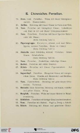 Chinesisches Porzellan (Nr. 79-157)