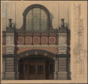 Stadtbahnhof Berlin-Alexanderplatz Portal: Ansicht
