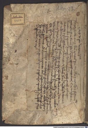 Sermones per totum annum- BSB Clm 2952
